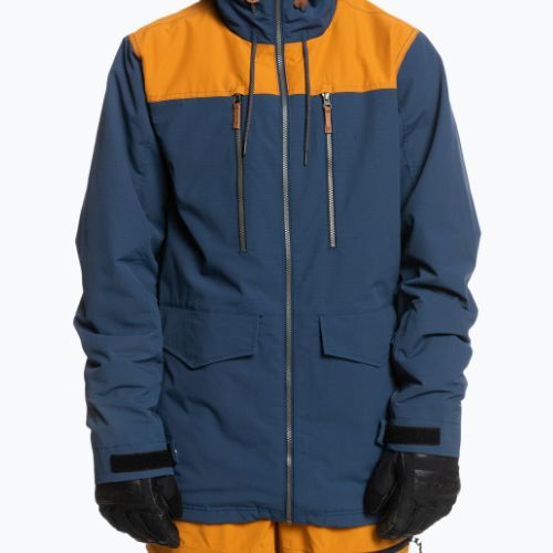 Quiksilver Fairbanks vyriška snieglenčių striukė mėlyna EQYTJ03388