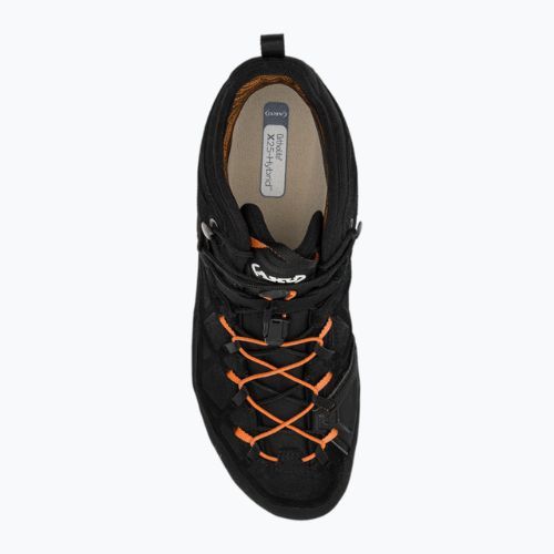 AKU Rock DFS Mid GTX black/orange vyriški sportiniai bateliai