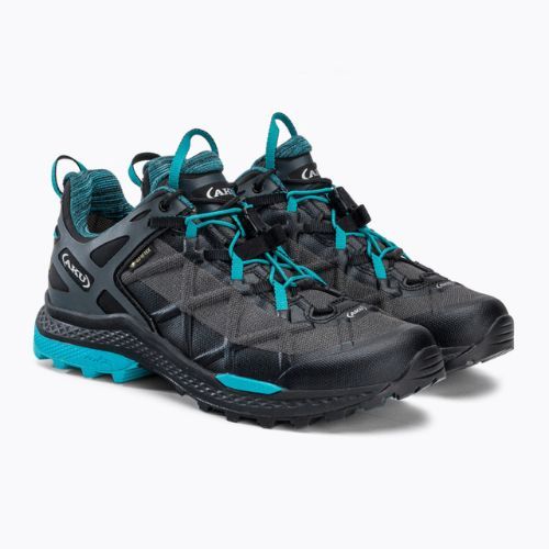 AKU moteriški trekingo batai Rocket DFS GTX black/turquoise