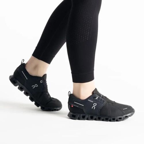 Moteriški bėgimo bateliai On Cloud 5 Waterproof black 5998838