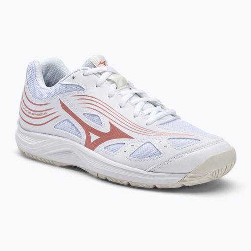 Moterų tinklinio bateliai Mizuno Cyclone Speed 3 white/pink V1GC2180K36_36.0/3.5