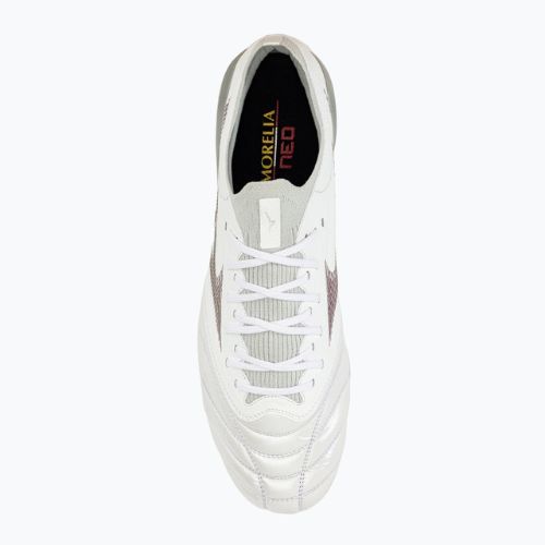 Vyriški futbolo bateliai Mizuno Morelia Neo III Beta Elite balti P1GA239104