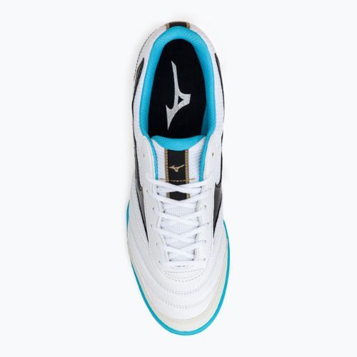 Vyriški futbolo bateliai Mizuno Morelia Sala Club IN balti ir juodi Q1GA220309