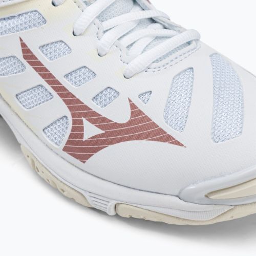 Moterų tinklinio bateliai Mizuno Wave Voltage white V1GC216036