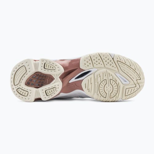 Moterų tinklinio bateliai Mizuno Wave Voltage Mid white V1GC216536
