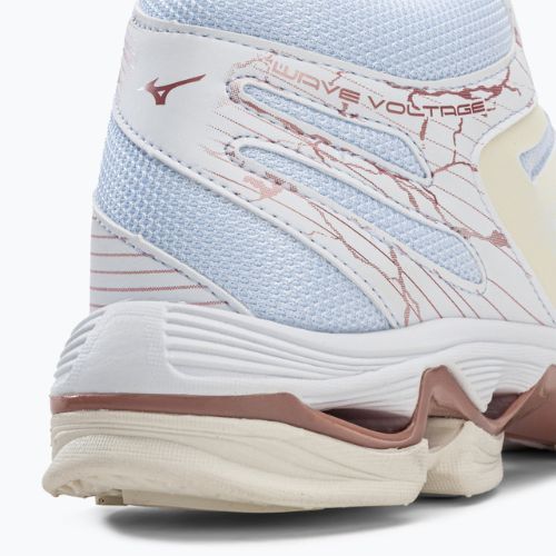 Moterų tinklinio bateliai Mizuno Wave Voltage Mid white V1GC216536