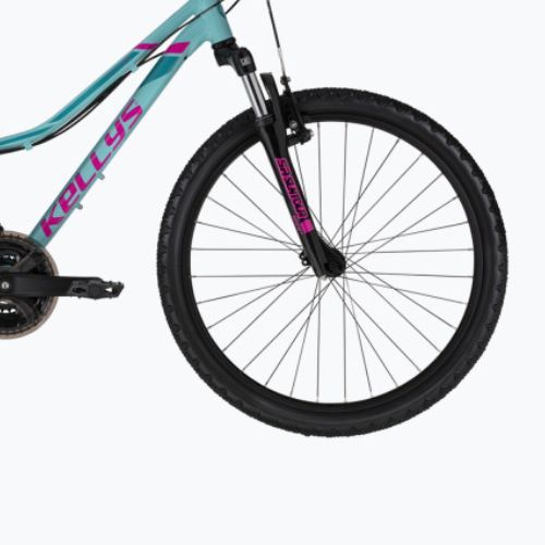 Kellys Kiter 50 24" vaikiškas dviratis mėlynos spalvos
