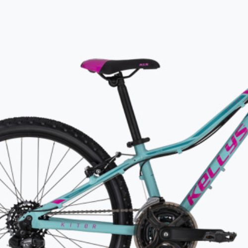 Kellys Kiter 50 24" vaikiškas dviratis mėlynos spalvos