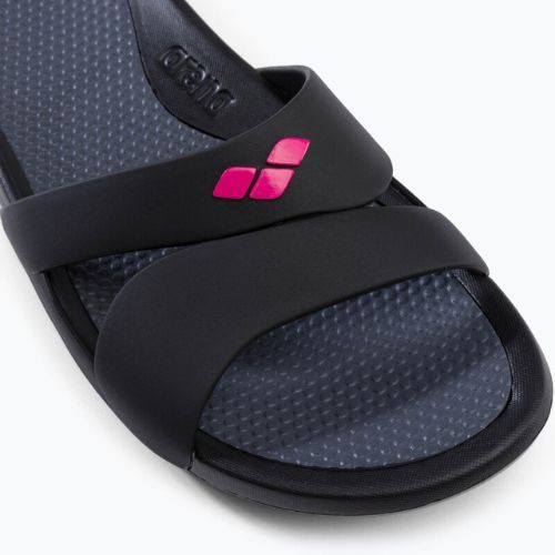 Moteriškos šlepetės arena Nina black/dark grey/black