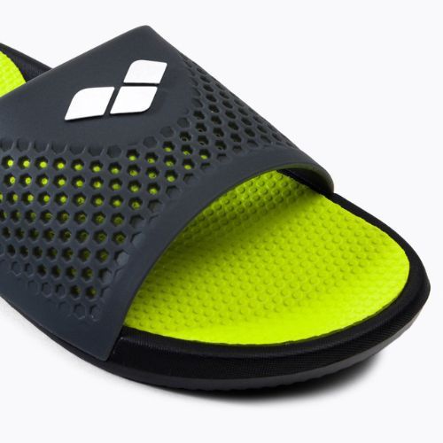 Vyriškos arena Bruno šlepetės black/lime/grey