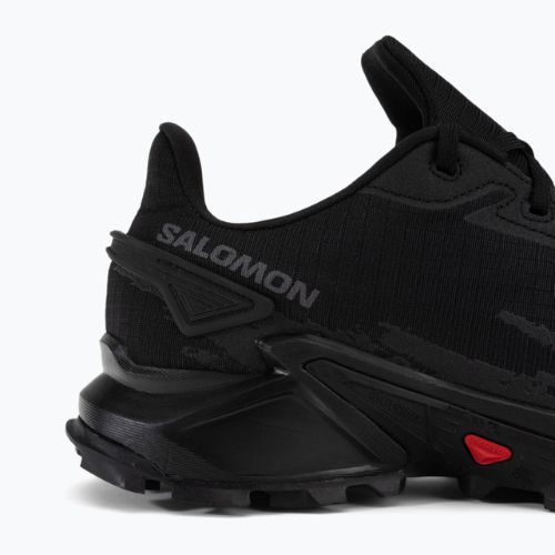 Vyriški bėgimo bateliai Salomon Alphacross 4 black/black