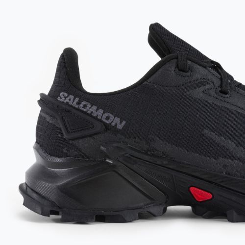 Moteriški bėgimo bateliai Salomon Alphacross 4 black/black