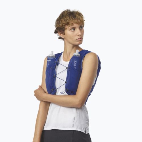 Salomon ADV Skin 12 litrų tamsiai mėlyna bėgimo liemenė LC2011200