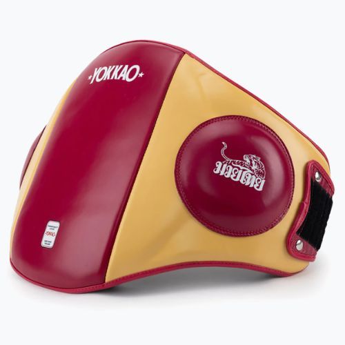 YOKKAO smūgio treniruočių diržas raudona/geltona BYPL-21