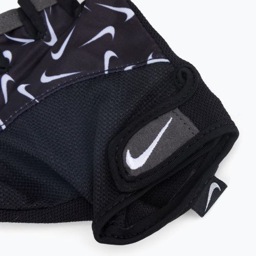 Moteriškos treniruočių pirštinės Nike Gym Elemental Printed black N0002556-091