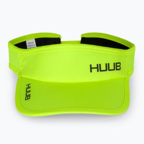 HUUB Run Visor fluorescencinės geltonos spalvos skydelis