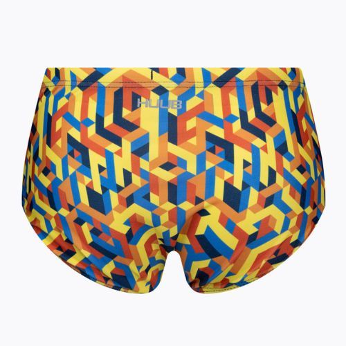 Vyriškos HUUB Vivid Brief spalvotos maudymosi kelnaitės BRIEFQP