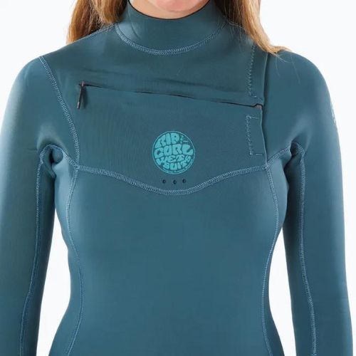 Rip Curl Dawn Patrol 4/3mm GB moteriškas hidrokostiumas žalias