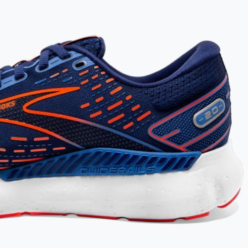 Vyriški bėgimo bateliai Brooks Glycerin GTS 20 blue depths/palace blue/orange