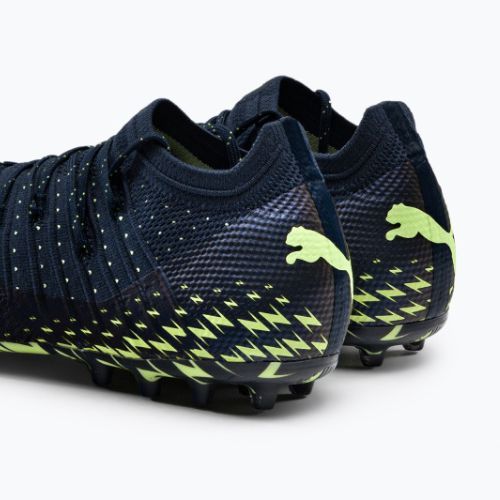 Vyriški futbolo bateliai PUMA Future Z 1.4 MG juodi ir žali 106991 01