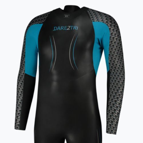 Vyriškas triatlono hidrokostiumas Dare2Tri Mach2 black 21001