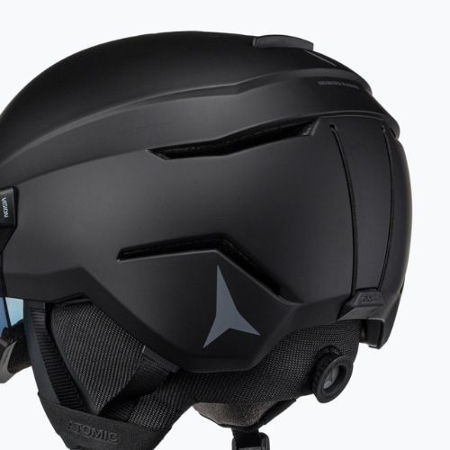 Atomic Savor Visor Slidinėjimo šalmas Nuotrauka juoda