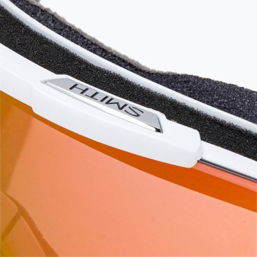 Smith Squad white vapor/chromapop fotochrominiai raudoni veidrodiniai slidinėjimo akiniai M00668