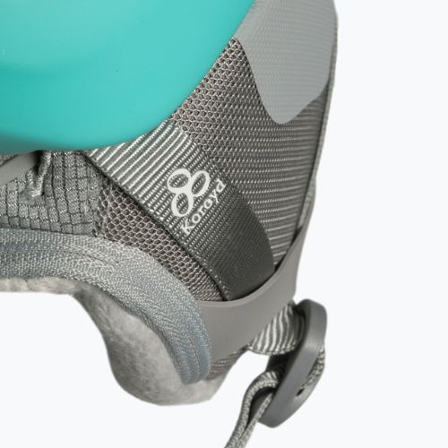 Žalias slidinėjimo šalmas Smith Liberty E00631