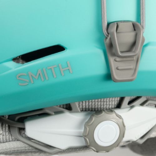 Žalias slidinėjimo šalmas Smith Liberty E00631