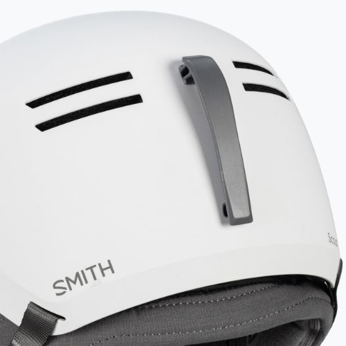 Slidinėjimo šalmas Smith Scout, baltas E00603