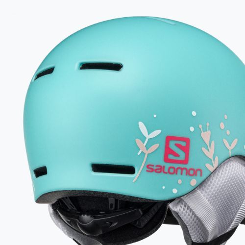 Vaikiškas slidinėjimo šalmas Salomon Grom Visor S2 blue L40837000