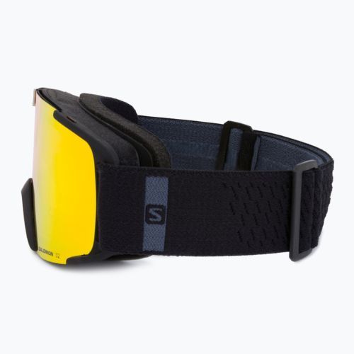 Salomon Xview Photo slidinėjimo akiniai juodi/švelniai raudoni L40844400