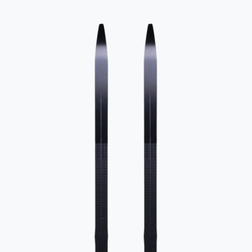 Vaikų bėgimo slidės Salomon Aero Grip Jr. + Prolink Access juodai mėlyna L412480PM