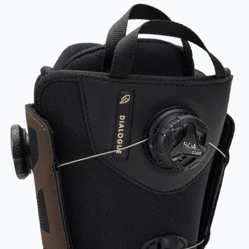 Vyriški snieglenčių batai Salomon Dialoge Dual Boa rudi L41698900