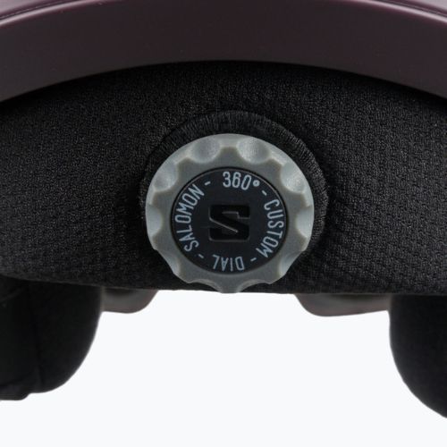 Salomon Driver Pro Sigma S1 slidinėjimo šalmas violetinės spalvos L47012000