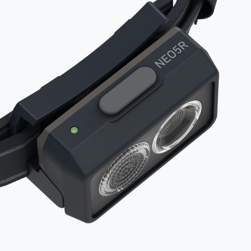 Ledlenser NEO5R priekinis žibintas juodas/pilkas