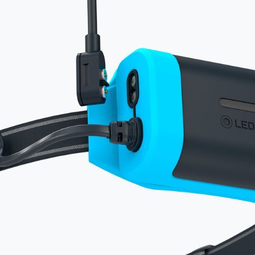 Ledlenser NEO9R priekinis žibintas juodas/mėlynas 502715