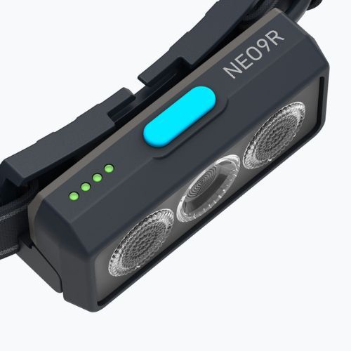 Ledlenser NEO9R priekinis žibintas juodas/mėlynas 502715