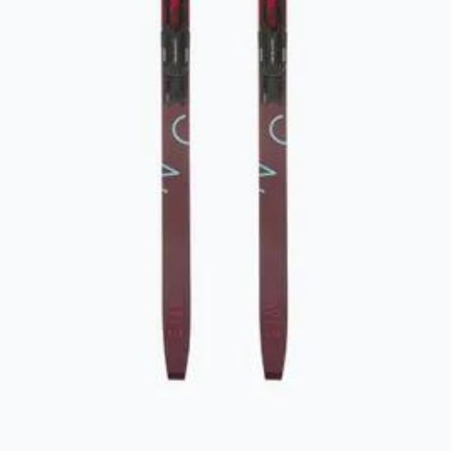 Bėgimo slidės Fischer Mystique EF + Control Step-In rožinės spalvos