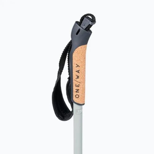 One Way Diamond 3 pilkos spalvos bėgimo slidžių lazdos OZ43321