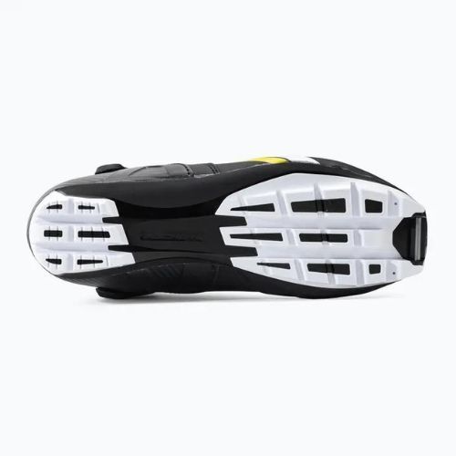 Fischer XC Control slidinėjimo bateliai juodi/balti/gelsvi