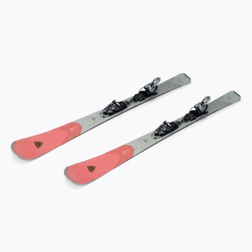 Moteriškos kalnų slidės Rossignol Experience 80 CA + apkaustai XP11 pink/white