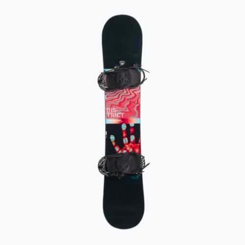 Rossignol District Infrablack Wide + Battle XL black/red snieglentė