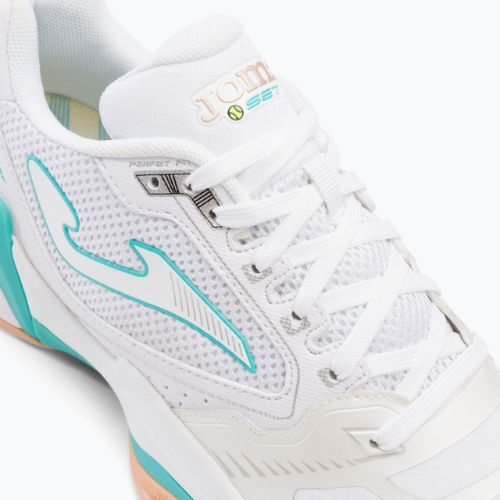 Joma T.Set moteriški baltos ir mėlynos spalvos teniso bateliai TSELS2302T