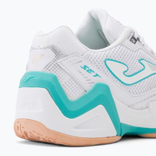 Joma T.Set moteriški baltos ir mėlynos spalvos teniso bateliai TSELS2302T