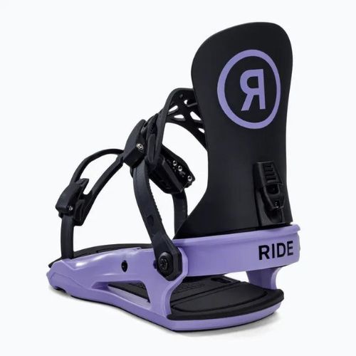 Moteriški snieglenčių surišimo diržai RIDE CL-4 purple and black 12G1013