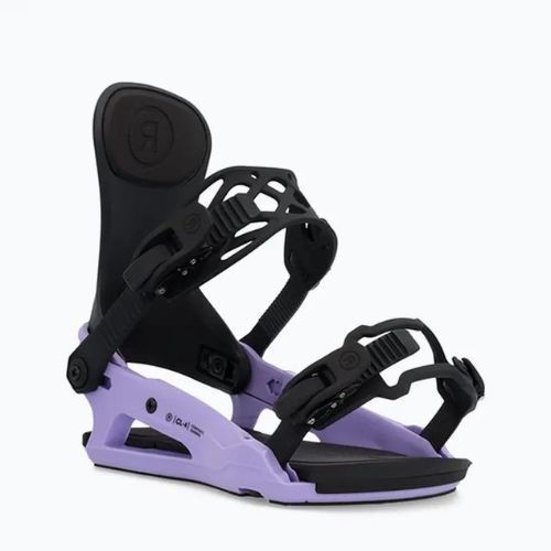 Moteriški snieglenčių surišimo diržai RIDE CL-4 purple and black 12G1013