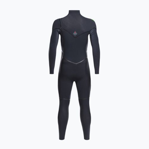 Vyriški O'Neill Hyperfreak Fire 4/3+ Chest Zip Full A00 Swim Foam Black 5512