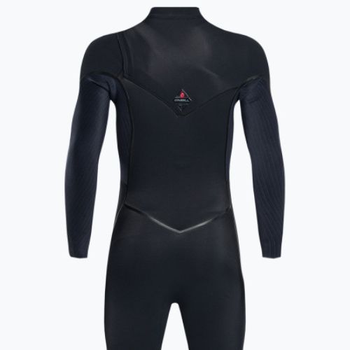 Vyriški O'Neill Hyperfreak Fire 5/4+ Chest Zip Full A00 Swim Foam Black 5550