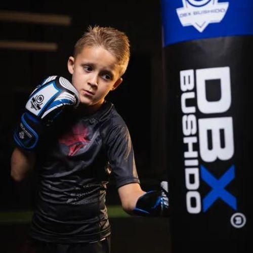 DBX BUSHIDO ARB-407v1 vaikiškos bokso pirštinės mėlynos spalvos